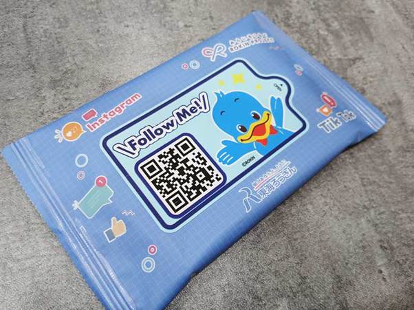 東海ろうきん、みらいをつなぐ、ROKIN_PROJECT、東海労働金庫、金融機関、ノベルティウェットティッシュ