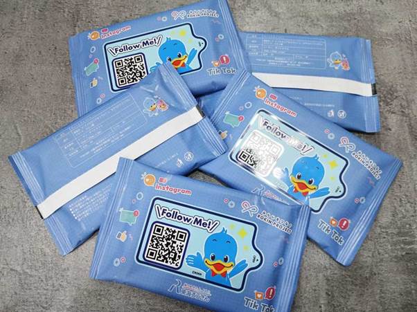 東海ろうきん、みらいをつなぐ、ROKIN_PROJECT、東海労働金庫、金融機関、販促用ウェットティッシュ