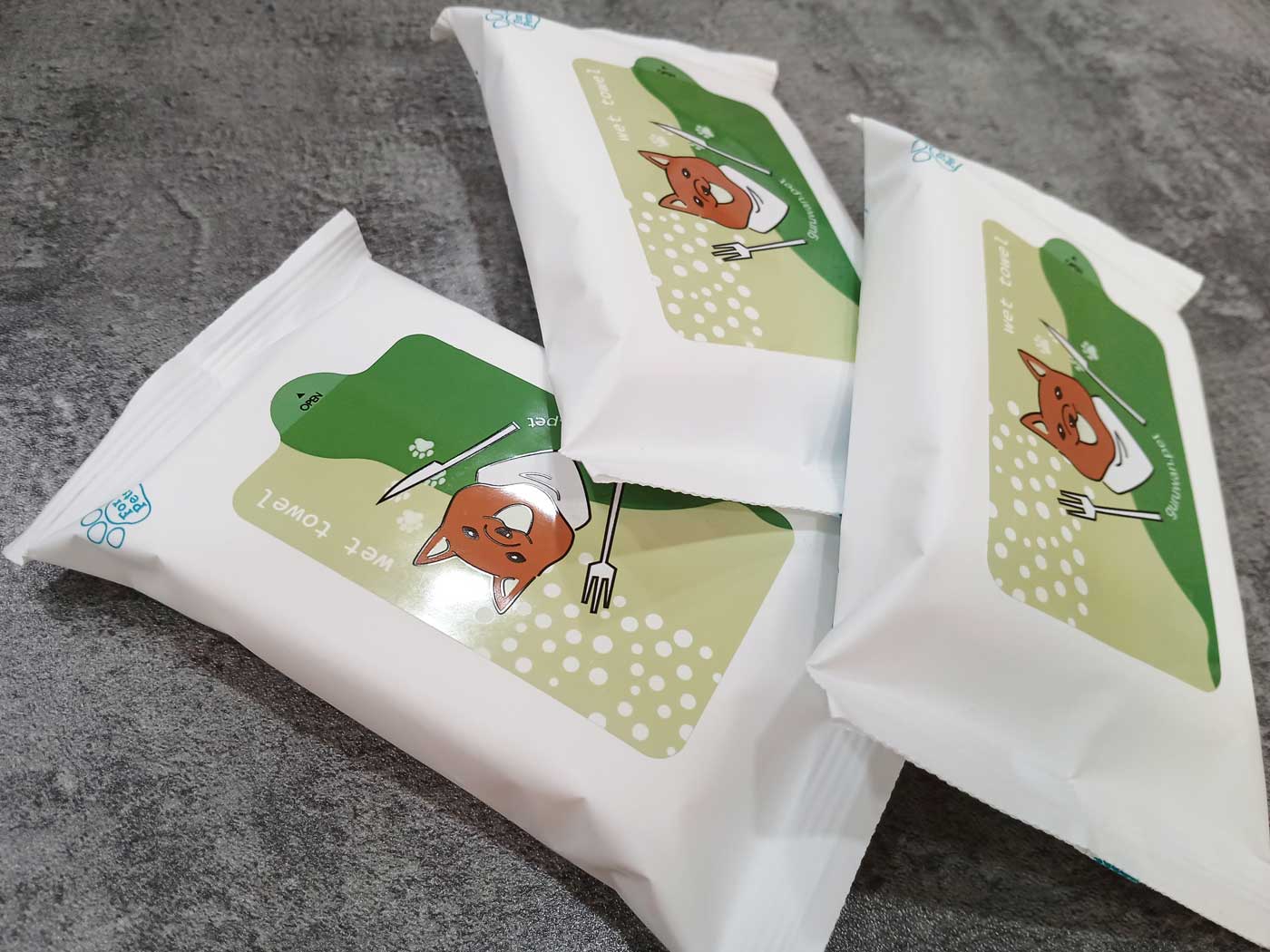 guruwan.pet, ぐるわん, ぐるわんショップ, 防災BOX, ペット用ウェットティッシュ_アドティッシュ_印刷