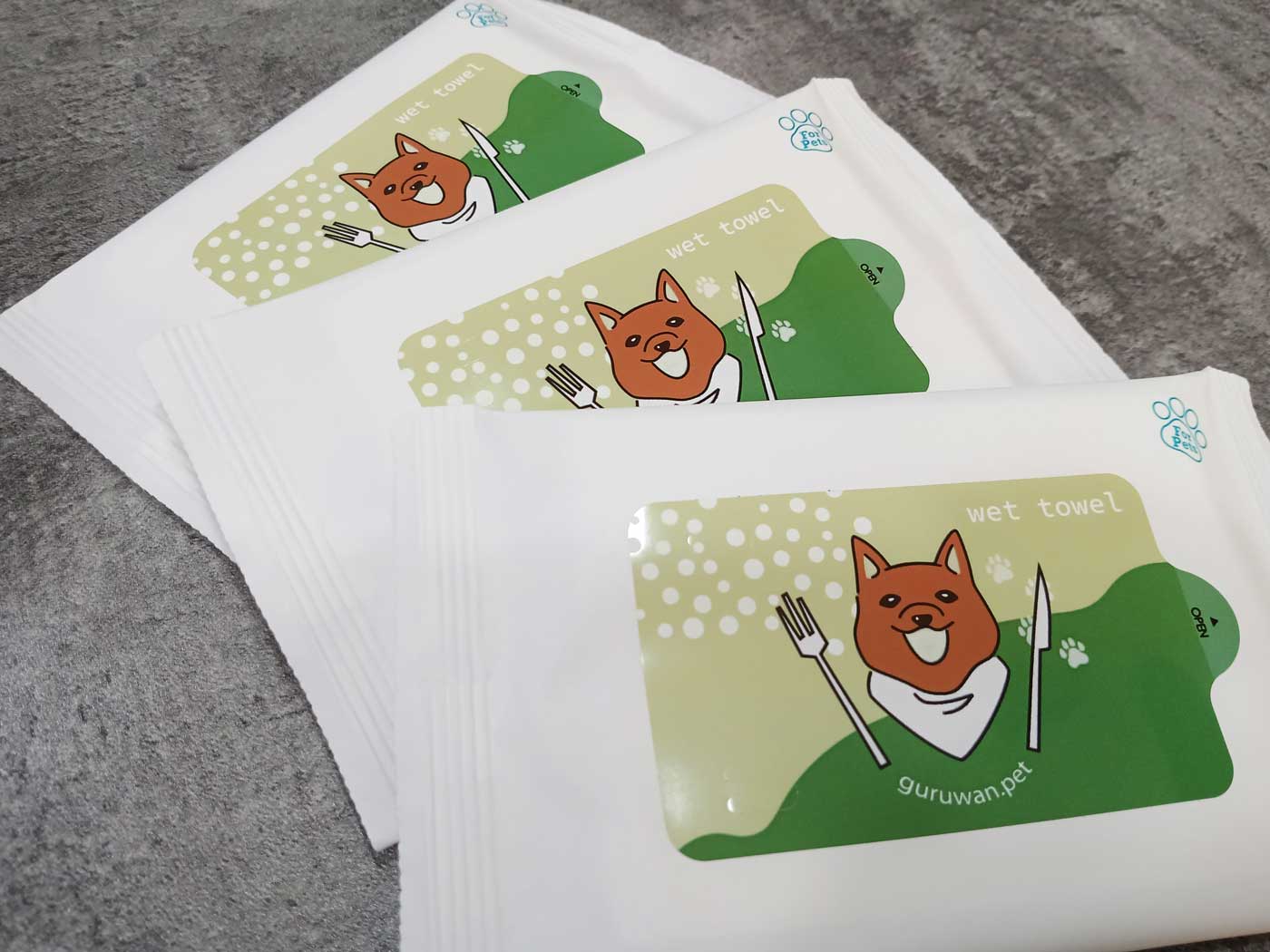 guruwan.pet, ぐるわん, ぐるわんショップ, 防災BOX, ペット用ウェットティッシュ_アドティッシュ_オリジナル