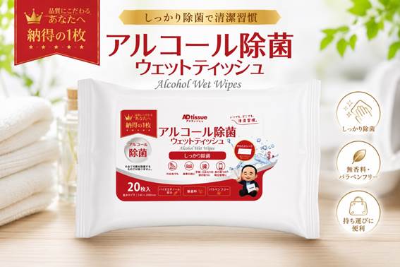 アドティッシュ, ウェットティッシュ, 除菌シート, アルコール除菌, Amazon販売, おすすめ